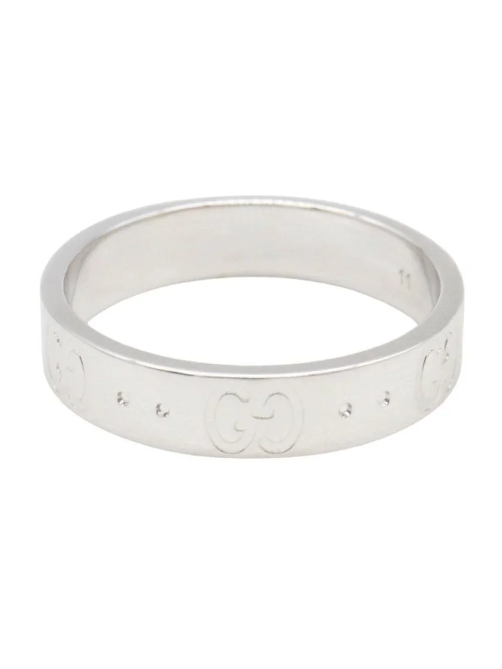 Gucci Ring Icon 18K White Gold